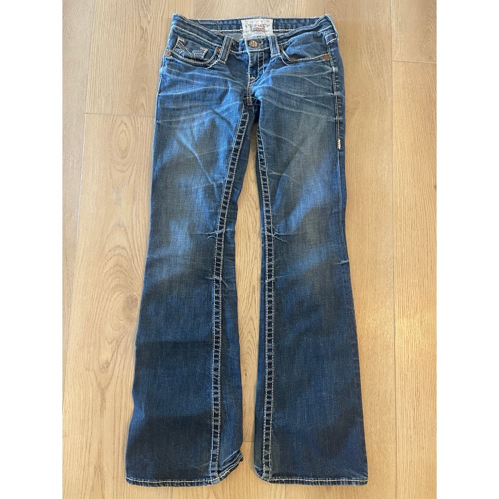 Big Star Sweet Bootcut Jeans Womens 26L Blue Denim Low Rise Vintage Collection